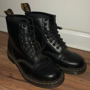 Matte Black Doc Martens